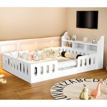 Cama Infantil Casal Com Nicho Helo Branca Branco