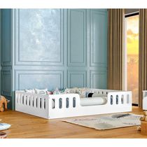 Cama Casal Montessoriana Helo - Branco - Cor: Branco