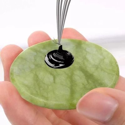 Pedra Jade Para Deposito De Cola Alongamento De Cílios