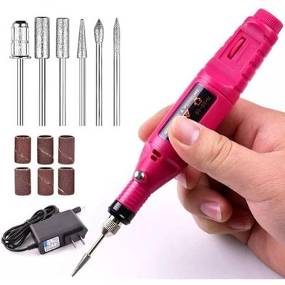 Lixadeira Unha Lixa Elétrica Profissional Bloco Motor Bivolt Bivolt