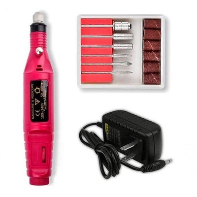 Lixadeira Unha Lixa Elétrica Profissional Bloco Motor Bivolt Bivolt
