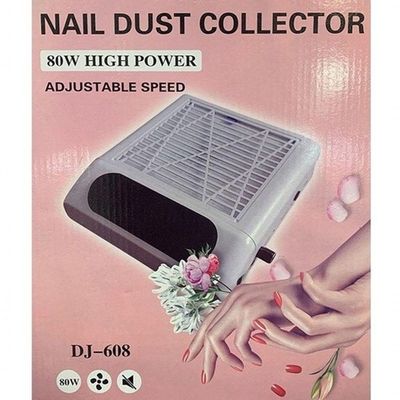 Coletor Pó Unhas Bivolt Potente 80w Nail Dust Collector Bivolt