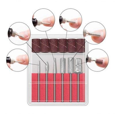 Lixadeira Lixa Motor Unha Elétrica Profissional Bivolt Rosa Bivolt