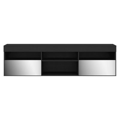 Rack Tv 65" Suspenso Espelho 2 Portas Multimóveis V3331
