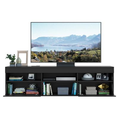 Rack Tv 65" Suspenso Espelho 2 Portas Multimóveis V3331