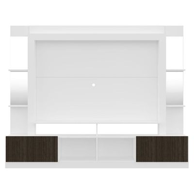 Estante Tv 65" Prateleiras C/ Espelho Oslo Multimóveis V3393