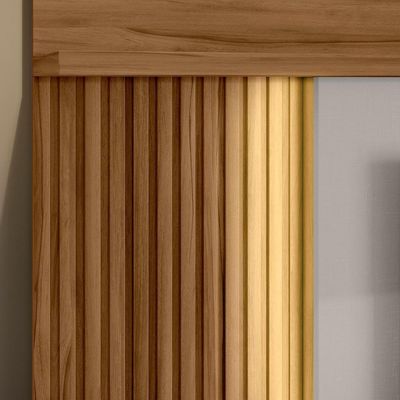 Estante Home Nt1295 Para Tv Até 60 Polegadas Freijó Trend/off White Tx Notável Móveis