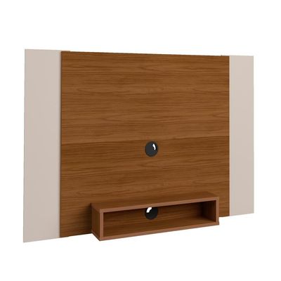 Painel Para Tv Até 47" Cine Cedro Artely Cedro/off White