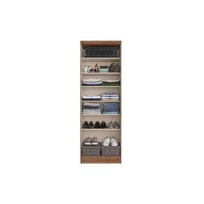 Armário Multiuso Sala 424 C/ 2 Portas Freijo - Carraro