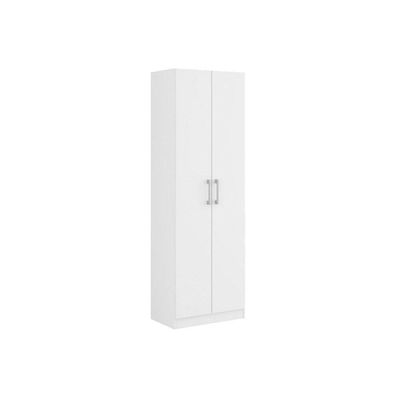 Armário Multiuso Lavanderia 626 C/ 2 Portas Branco - Carraro