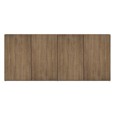Aparador Buffet 4 Portas Viena V3604 Rustic/Preto