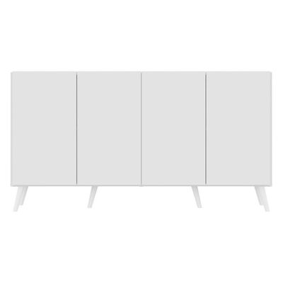 Aparador Buffet 4 Portas Multimóveis V3556 Branco