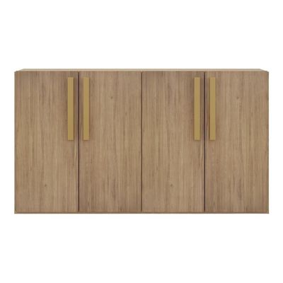 Aparador Buffet 4 Portas Viena V3607 Rustic/Natural