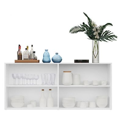 Aparador Buffet 4 Portas Vegas Multimóveis V3561 Branco