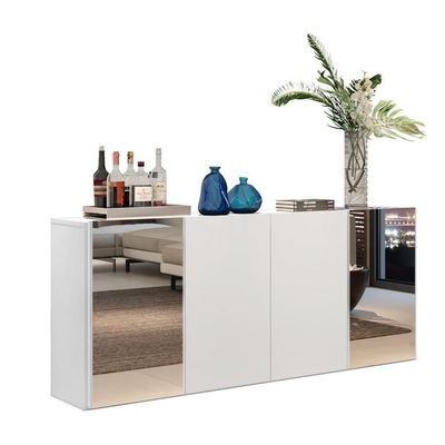 Aparador Buffet 4 Portas Vegas Multimóveis V3561 Branco