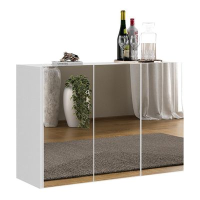 Aparador Buffet 4 Portas Vegas Multimóveis V3558 Branco