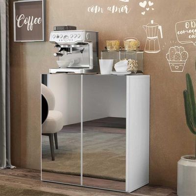 Aparador Buffet 4 Portas Vegas Multimóveis V3558 Branco