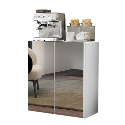 Aparador Buffet 4 Portas Vegas Multimóveis V3558 Branco