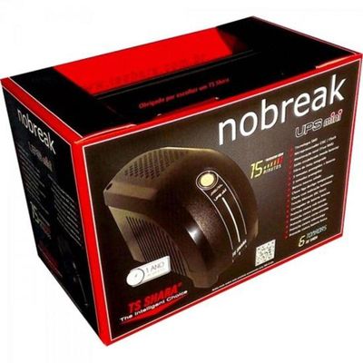 Nobreak Ts Shara Ups Mini Ups Mini 600 1Bs Bivolt 115V 6T 115V 5A (4003) Bivolt