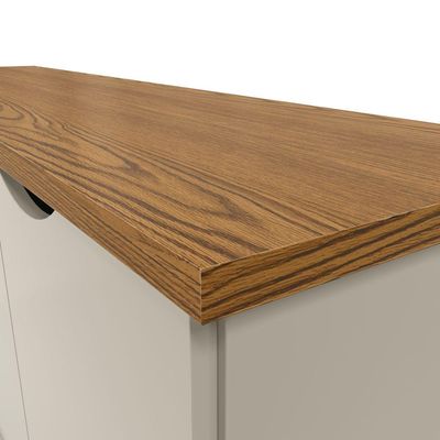 Buffet Prism 4 Portas Com Prateleiras Luxo Patrimar Móveis