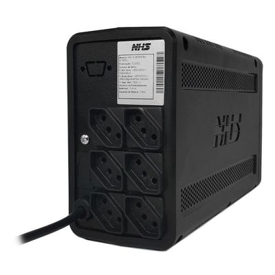 Nobreak 800va Nhs Mini 4, Entrada Bivolt, Saída 120v, 6 Tomadas, Bateria 1x 7ah/12v - 90.b1.008100