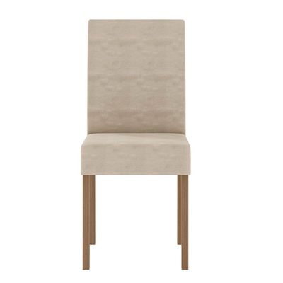 Conjunto Sala De Jantar Quadrada Mesa Helo 90cm E 04 Cadeiras Josi Carvalho Com Grafite