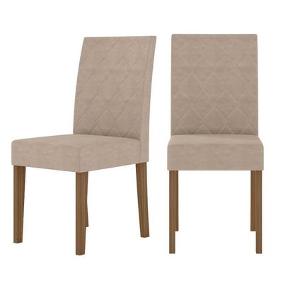 Conjunto Sala De Jantar Retangular Mesa Helo 120cm E 04 Cadeiras Jade Carvalho Com Grafite