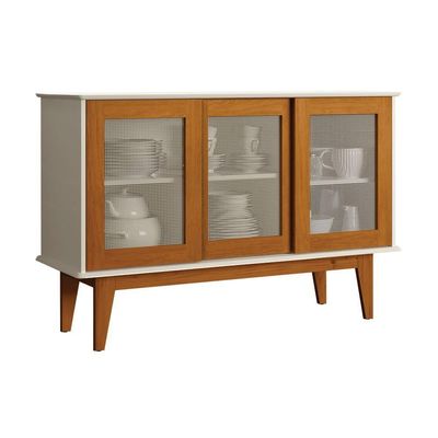 Buffet Valencia Com 3 Portas Off White Nature