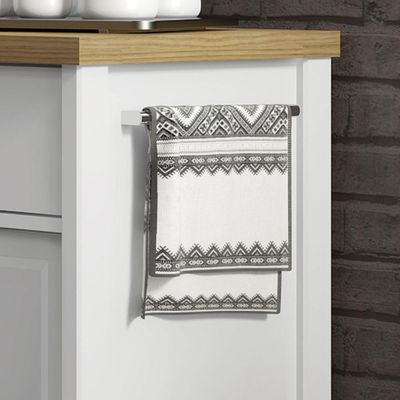 Aparador Buffet Ditália 2 Gavetas 2 Portas Branco Ba-145