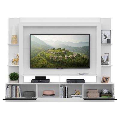 Estante Tv 65" Portas C/ Espelho Oslo Multimóveis V3390