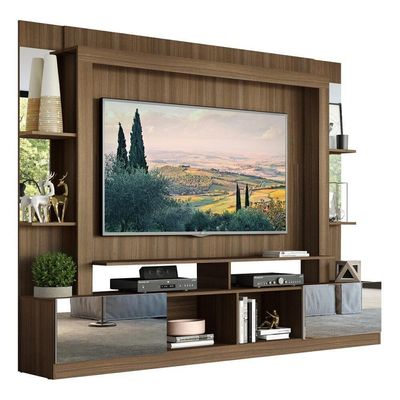 Estante Tv 65" Com Espelho Oslo Multimóveis V3389