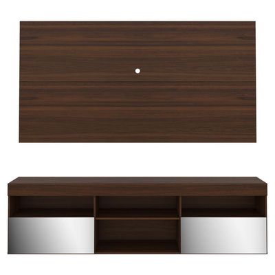 Rack Com Painel Tv 65" Espelho Flórida Multimóveis V3322