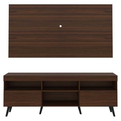 Rack Com Painel Tv 65" Retrô Flórida Multimóveis V3133