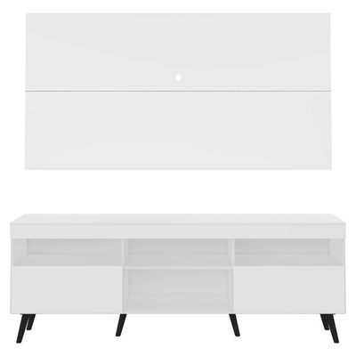 Rack Com Painel Tv 65" Retrô Flórida Multimóveis V3133