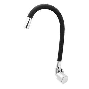 Torneira Para Cozinha De Parede Gourmet Flexível Preto C40 Menor preço em Torneira Para Cozinha De Parede Gourmet Flexível Preto C40
