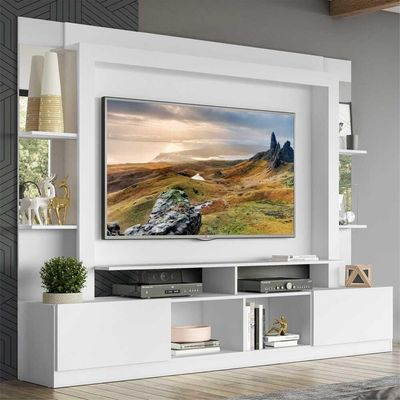 Estante Com Suporte Tv 65" C/ Espelho Oslo Multimóveis V3385
