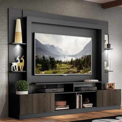 Estante Tv 65" Com Leds Berlim Multimóveis V3392