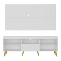 Rack Com Painel Tv 65" Retrô Flórida Up Multimóveis V1042