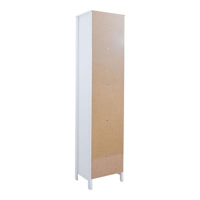 Cristaleira Ditália 1 Porta De Vidro 1 Gaveta E-962 Branco
