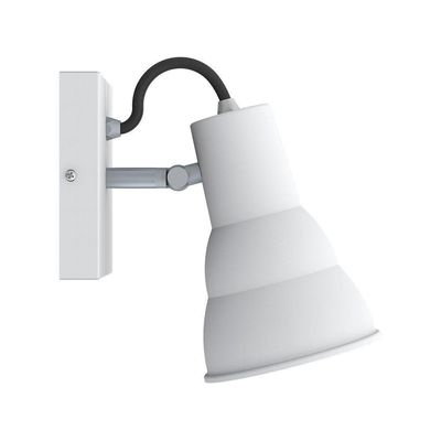 Arandela Taschibra Hol Articulada Industrial E27 Bivolt Branco
