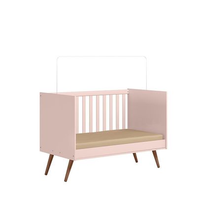 Kit Quarto De Bebe Retro Atlanta Rosa