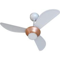 Ventilador de Teto Ventisol Mistral 3 PÁS BRANCO/BRONZE Bivolt
