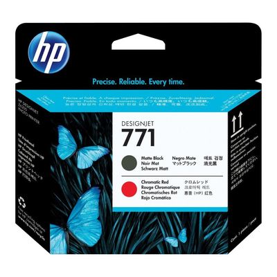 Cabeça de Impressão HP 771A Preto FOSCO/VERMELHO PLUK CE017A