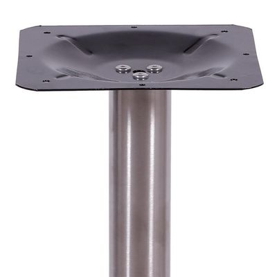 Mesa Bistrô Beta 112,50 Cm (Altura) Com Tampo Em Mdp Quadrado 80 Cm Branco
