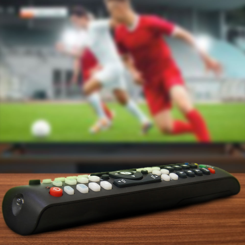 Controle remoto Universal para até 6 dispositivos