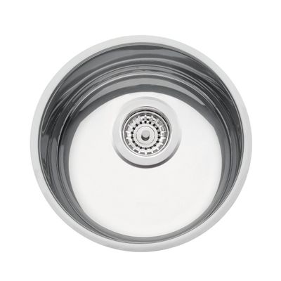 Cuba Tramontina Luna 30 BL Prime em Aço Inox Alto Brilho 30 cm