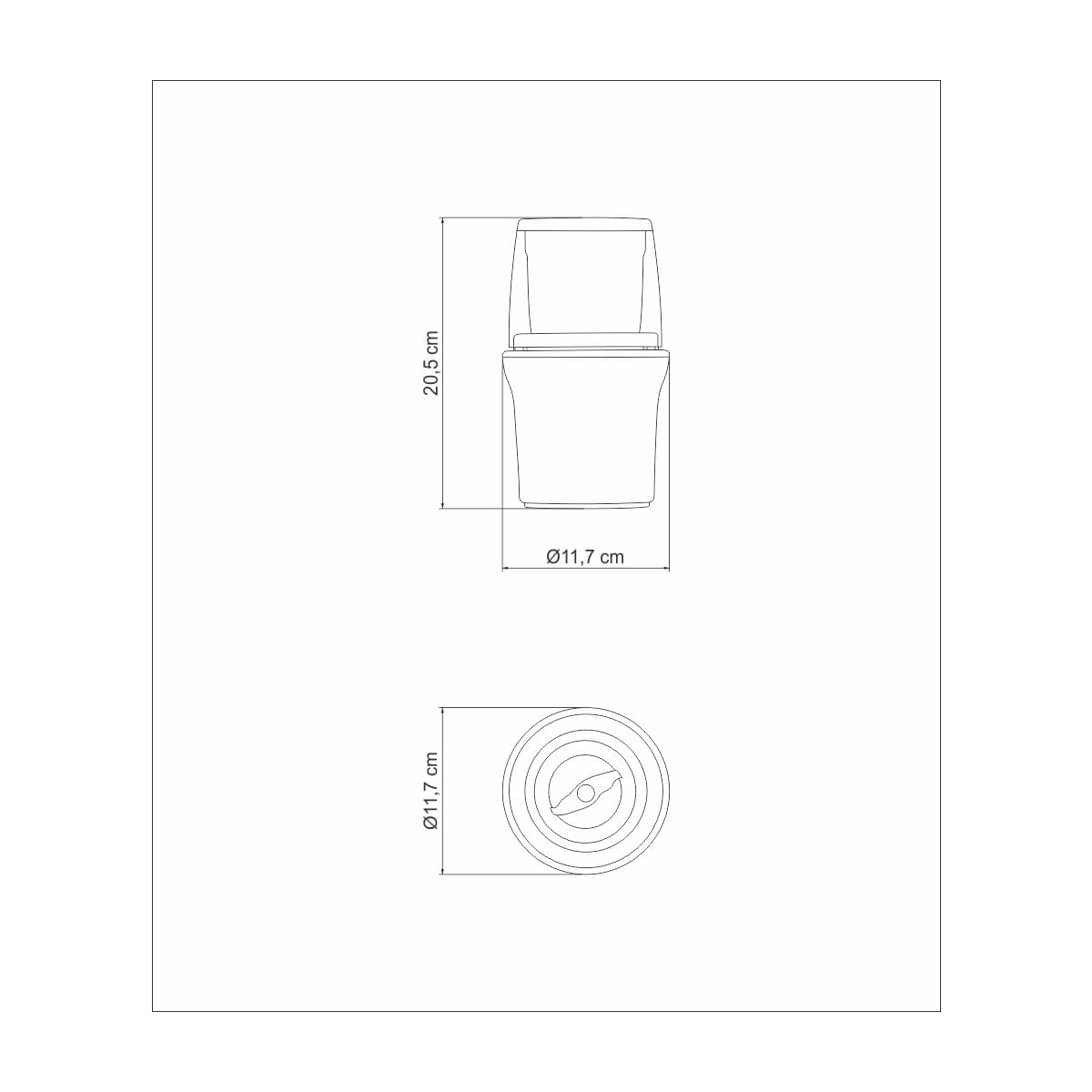 Moedor de grãos Tramontina by Breville Coffee & Spice em Aço Inox Fosco