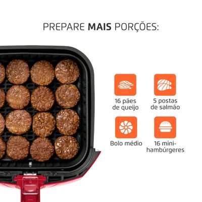 Fritadeira Sem Óleo Air Fryer 4L Mondial AFN-40-RI 127V