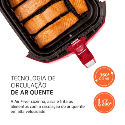 Fritadeira Sem Óleo Air Fryer 4L Mondial AFN-40-RI 127V