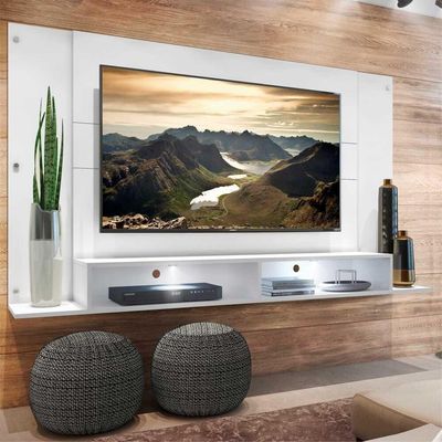 Painel+2 Leds Para Tv Até 60" Fg3397 Branco